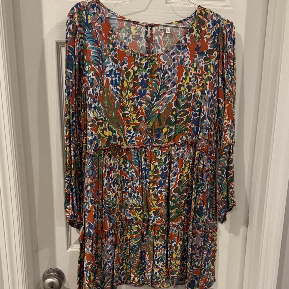 JODIFL Colorful Long Sleeve Dress